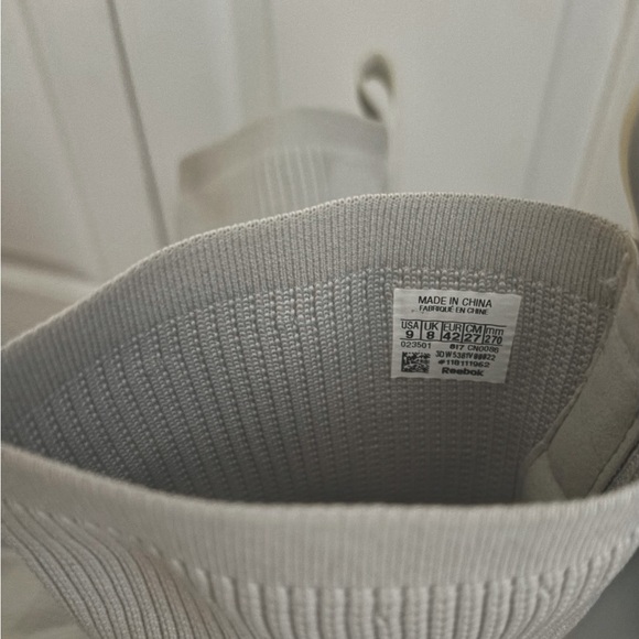 Reebok Sock Runner Silver Shoes Men's Size 9 - Picture 5 of 5